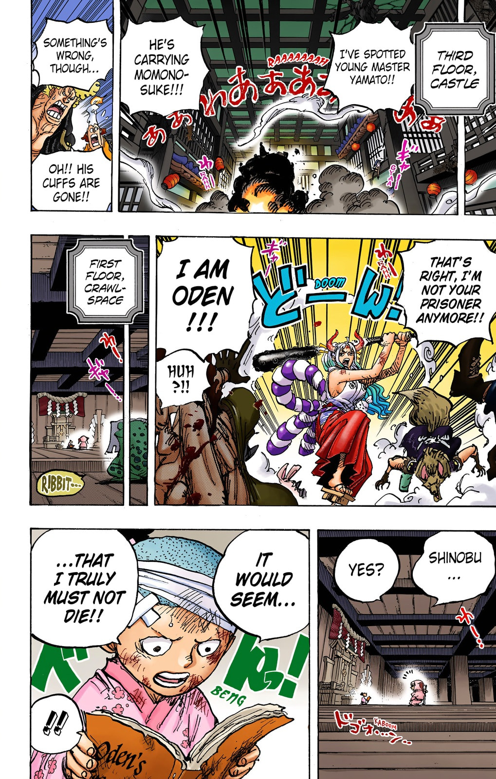 One Piece Digital Colored Chapter 1014 image 04